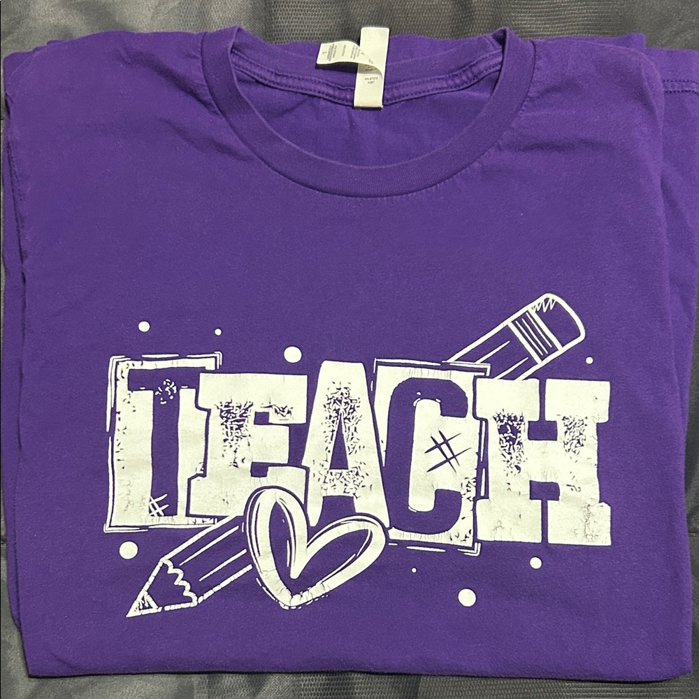 Purple teacher T-Shirt